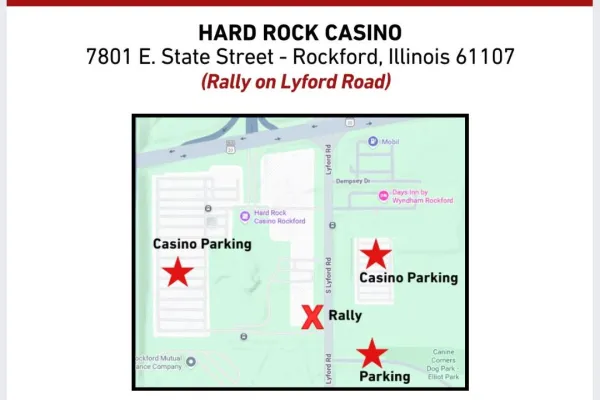 Solidarity Rally at Hard Rock Casino