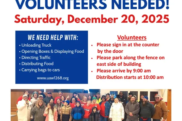 NIFB Volunteers Needed