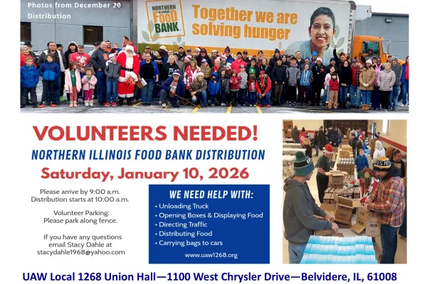 Volunteers Needed for January NIFB