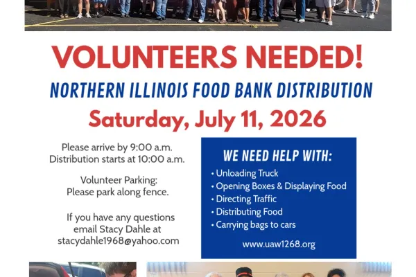 Volunteers Needed for July's NIFB Distribution