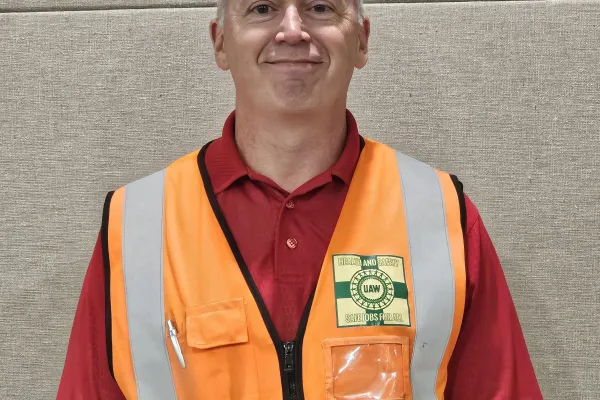 Photo Tim Hill UAW Local 31 Safety Trainer