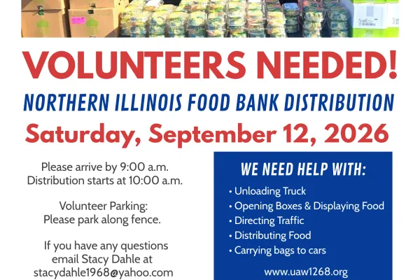 NIFB Volunteers Needed