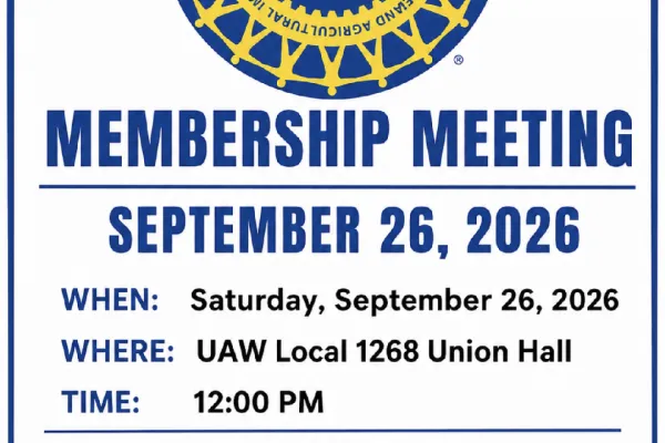 General Membership Meeting