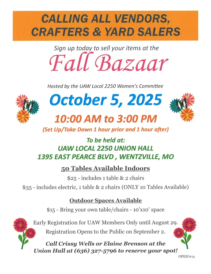 Woman's Fall Bazaar 2025