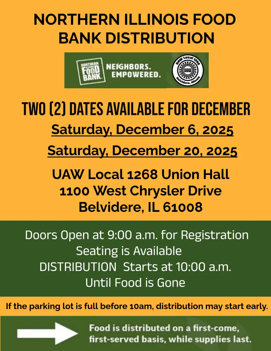 Northern Illinois Food Bank (NIFB) Distribution