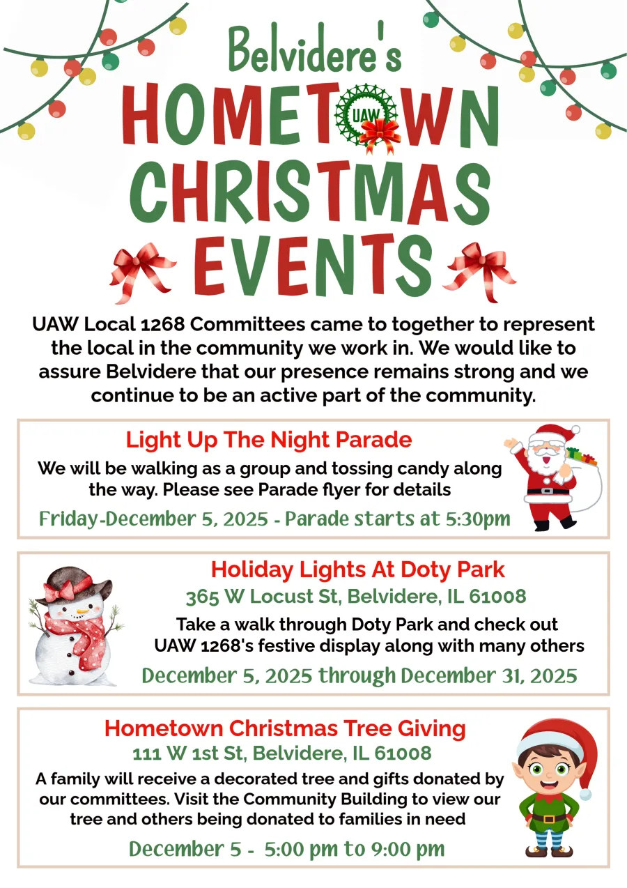 UAW 1268 at Hometown Christmas