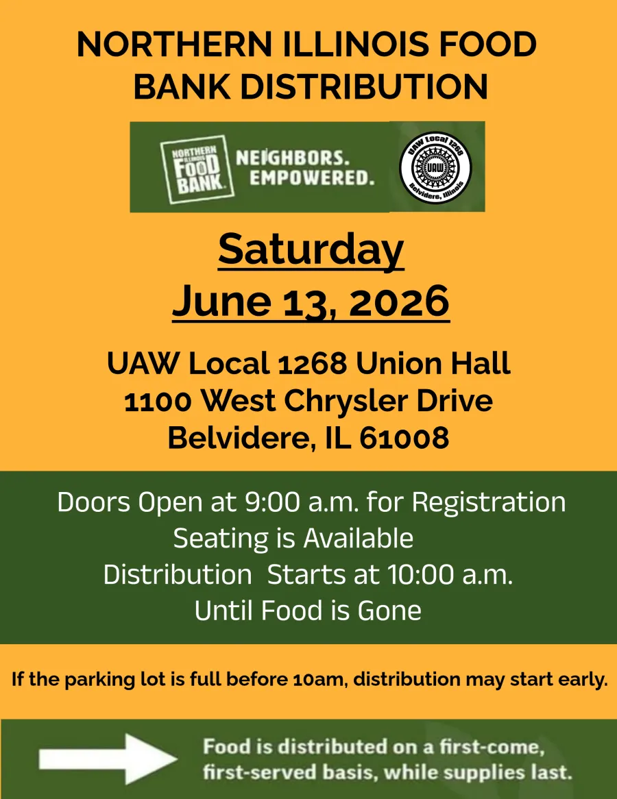 June 2026 NIFB Food Distribution