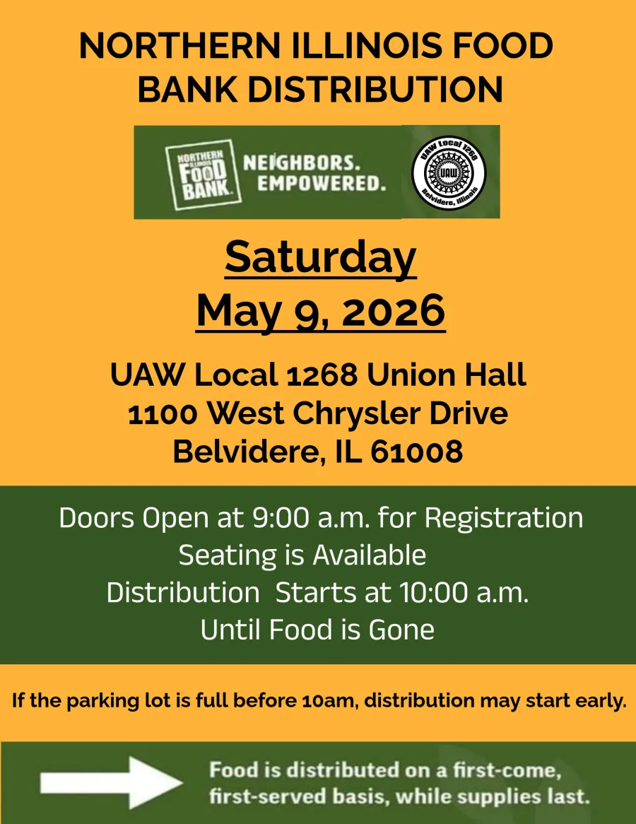 May 2026: NIFB Food Distribution