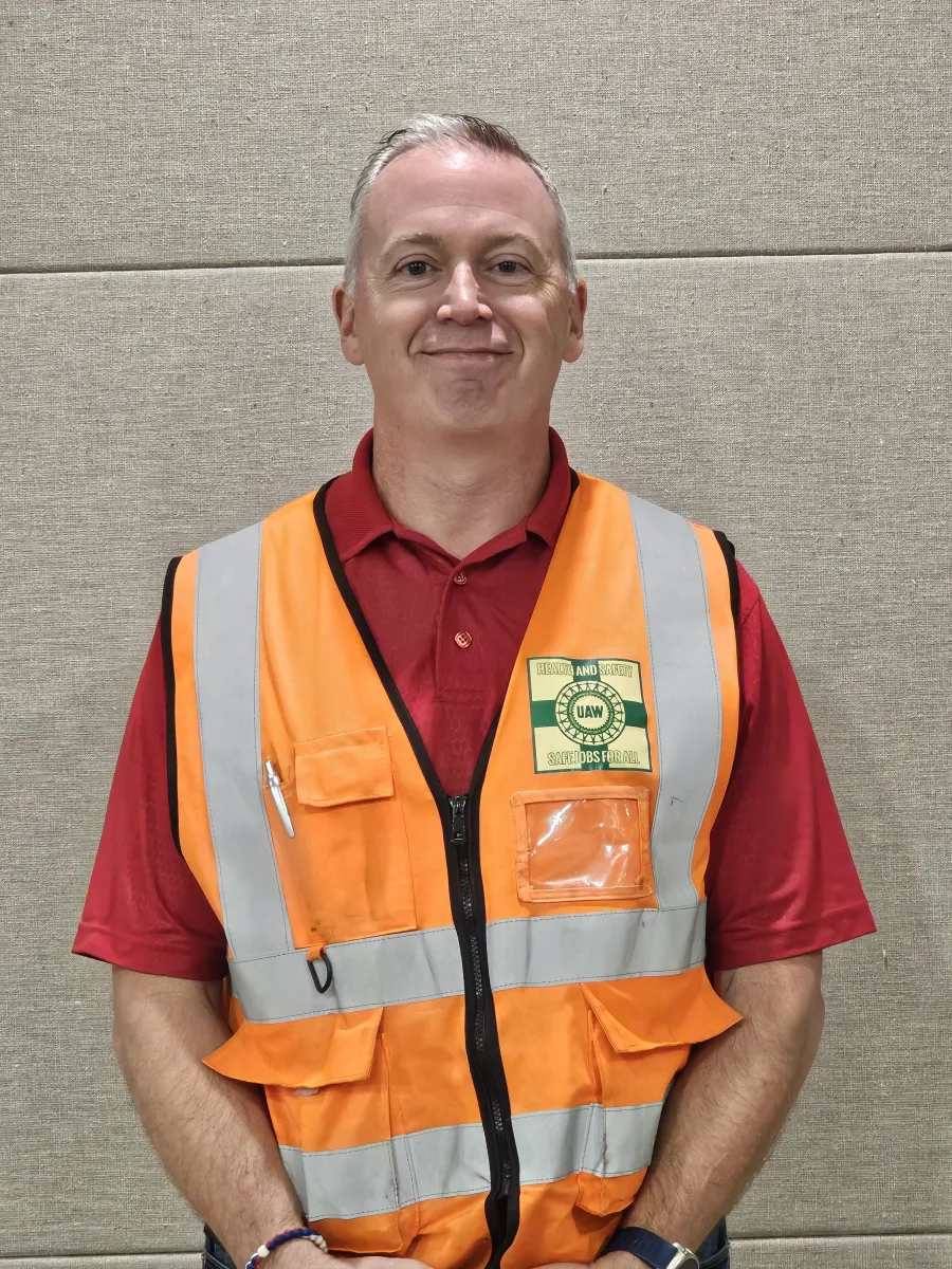 Photo Tim Hill UAW Local 31 Safety Trainer