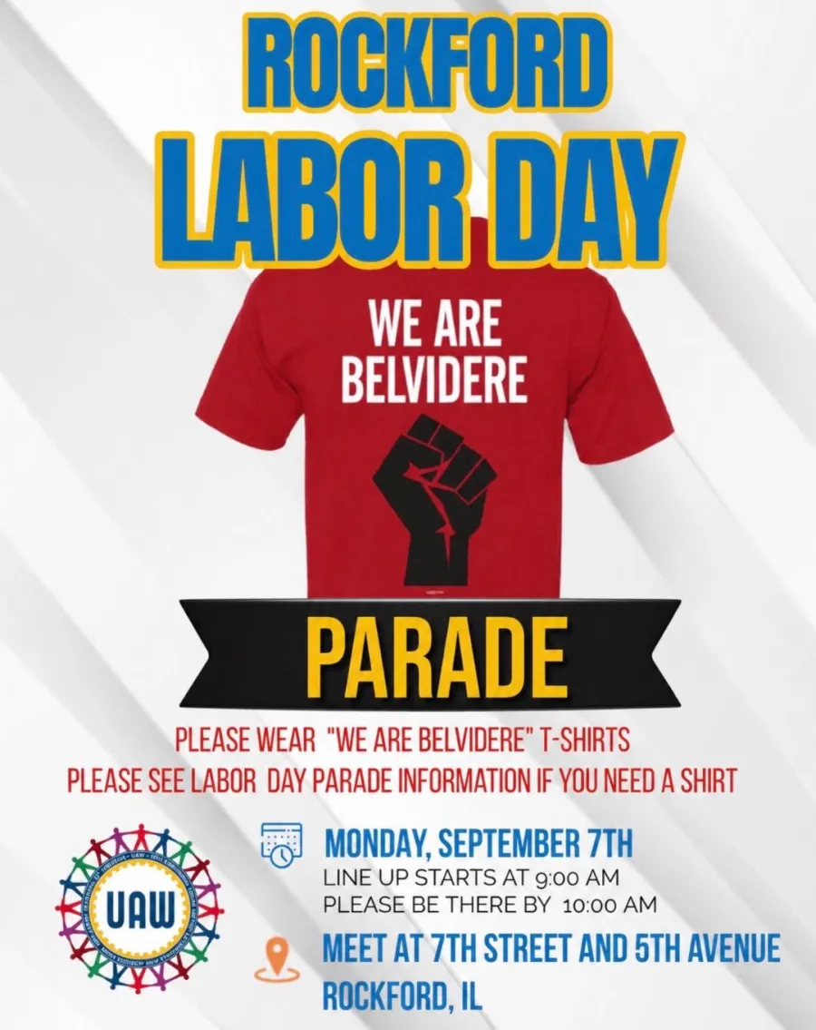 ROCKFORD LABOR DAY PARADE INFORMATION