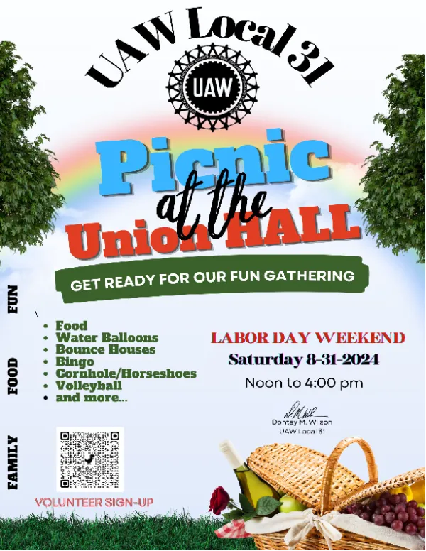 PICNIC AT THE UNION HALL