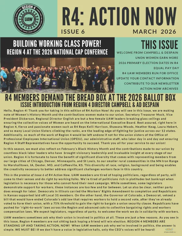 R4: March 2026 Action Now Issue 6