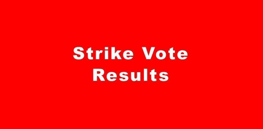 Strike Vote Results